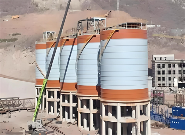 民勤高架钢板仓